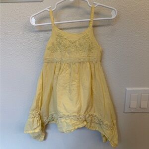 T Tahari Yellow Kids Casual Dress